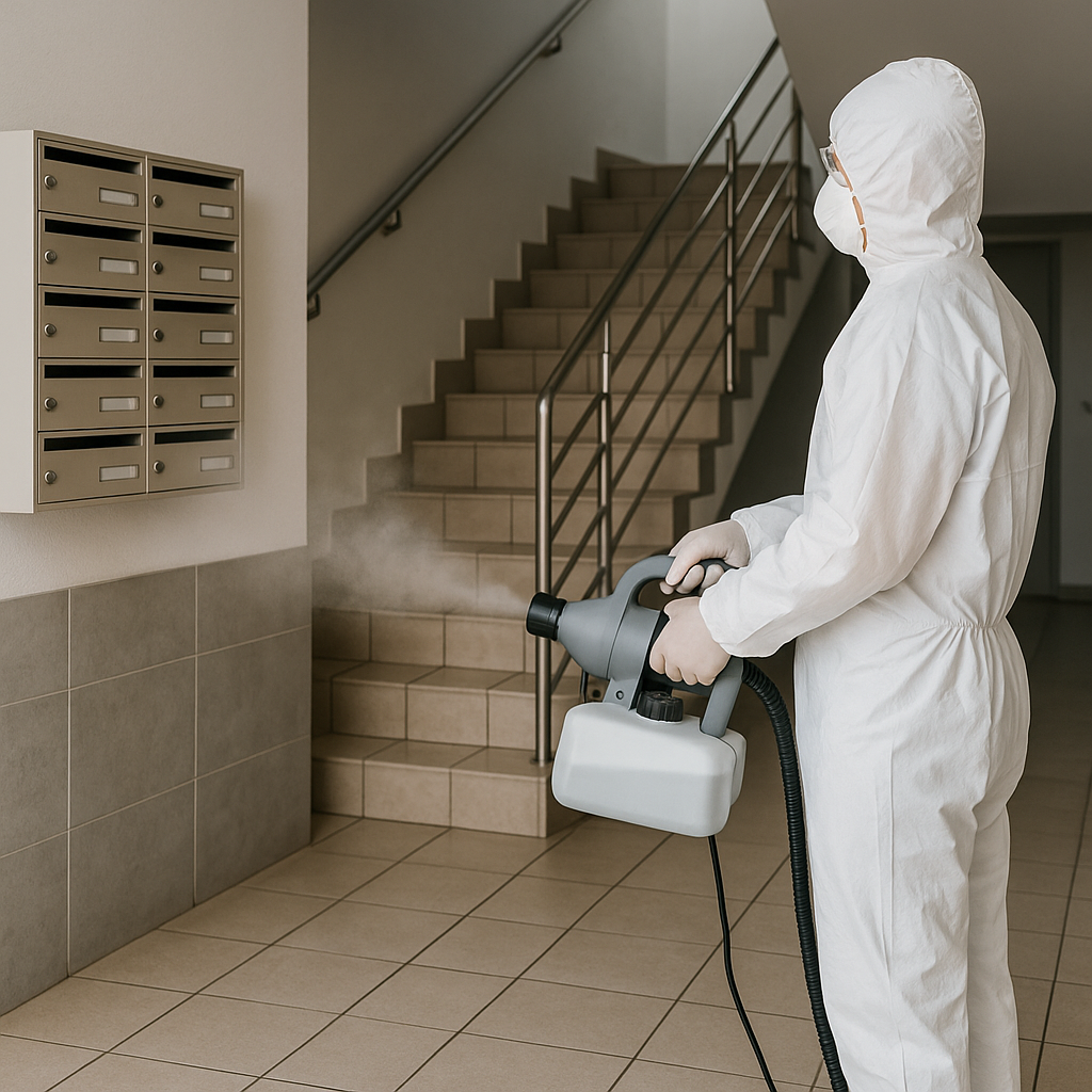 Sanificazione ambienti condominiali